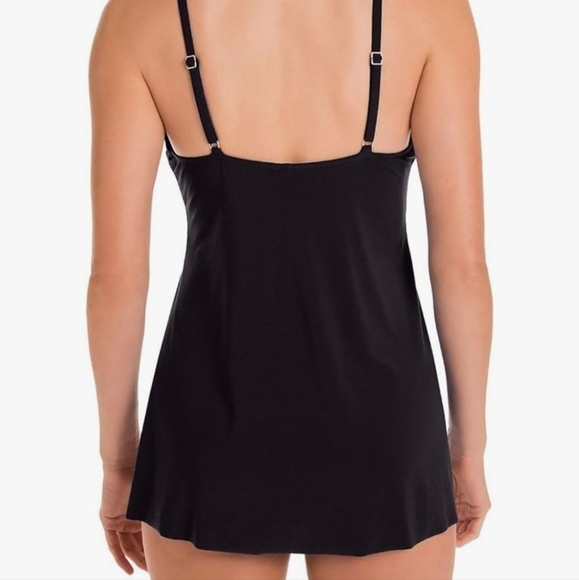 Magicsuit Parker halter swimdress shaping support optional side tie swim dress - Picture 3 of 12